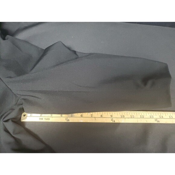 Victorio Couture Blazer Black 3 Button Polyester Sport Coat Jacket Size 48R Vntg - Picture 6 of 8